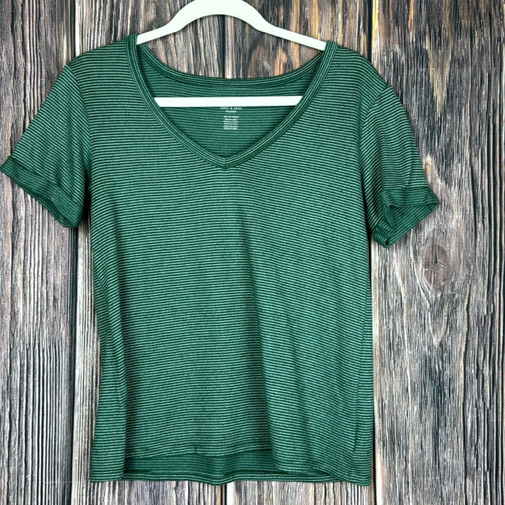 American Eagle Green Top- XS
